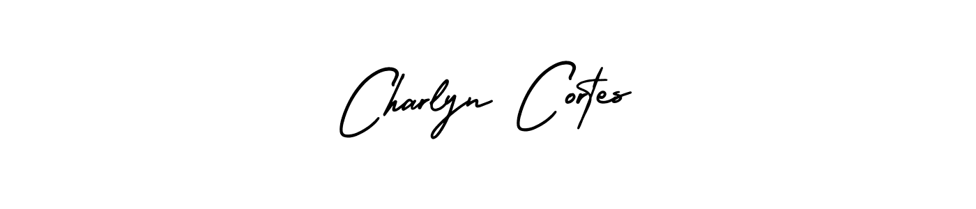 Similarly AmerikaSignatureDemo-Regular is the best handwritten signature design. Signature creator online .You can use it as an online autograph creator for name Charlyn Cortes. Charlyn Cortes signature style 3 images and pictures png