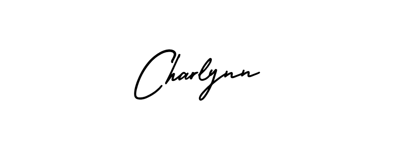 Best and Professional Signature Style for Charlynn. AmerikaSignatureDemo-Regular Best Signature Style Collection. Charlynn signature style 3 images and pictures png