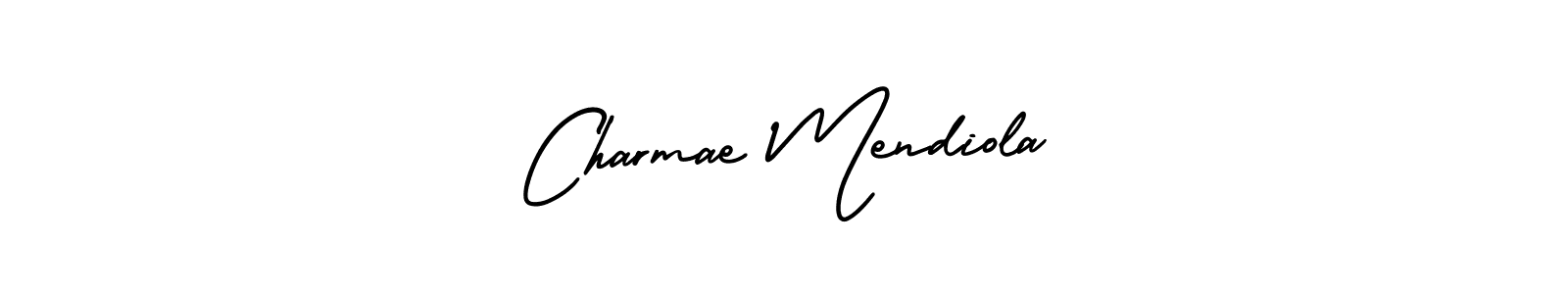 Similarly AmerikaSignatureDemo-Regular is the best handwritten signature design. Signature creator online .You can use it as an online autograph creator for name Charmae Mendiola. Charmae Mendiola signature style 3 images and pictures png