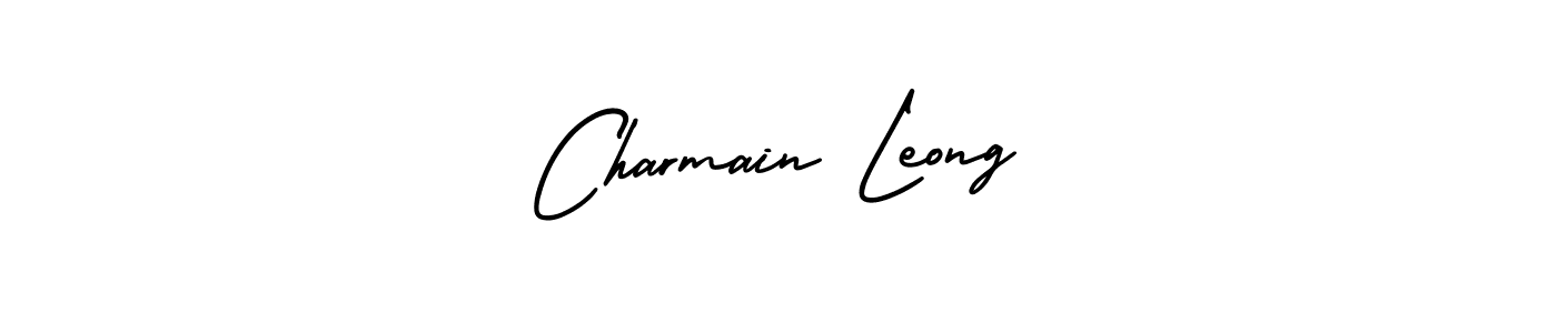 Create a beautiful signature design for name Charmain Leong. With this signature (AmerikaSignatureDemo-Regular) fonts, you can make a handwritten signature for free. Charmain Leong signature style 3 images and pictures png