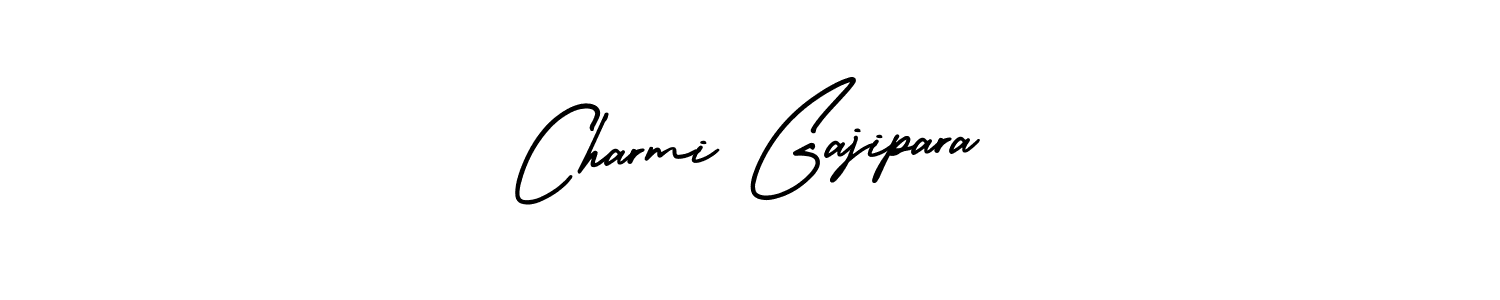 Best and Professional Signature Style for Charmi Gajipara. AmerikaSignatureDemo-Regular Best Signature Style Collection. Charmi Gajipara signature style 3 images and pictures png