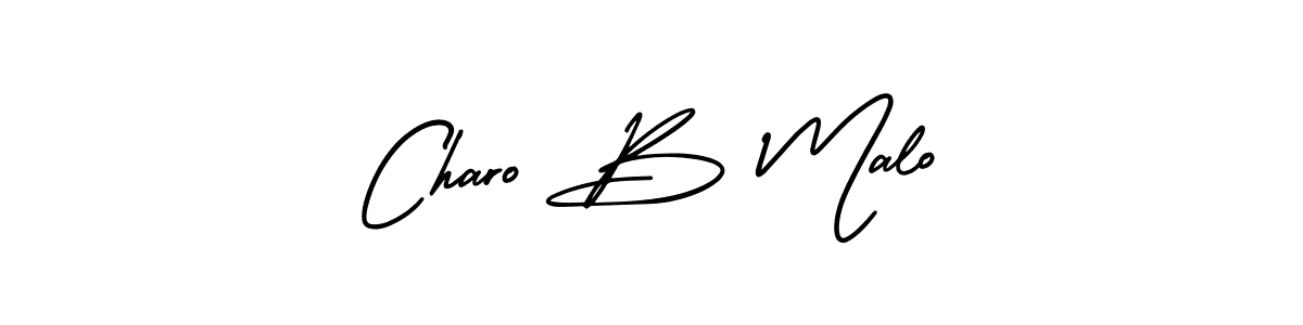 if you are searching for the best signature style for your name Charo B Malo. so please give up your signature search. here we have designed multiple signature styles  using AmerikaSignatureDemo-Regular. Charo B Malo signature style 3 images and pictures png