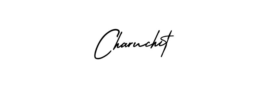 Also we have Charuchit name is the best signature style. Create professional handwritten signature collection using AmerikaSignatureDemo-Regular autograph style. Charuchit signature style 3 images and pictures png
