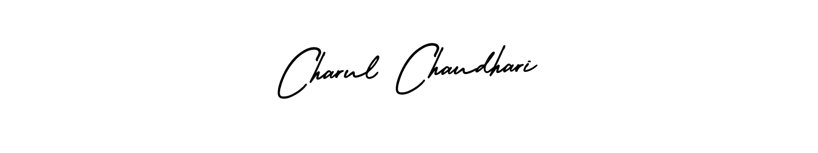 Make a short Charul Chaudhari signature style. Manage your documents anywhere anytime using AmerikaSignatureDemo-Regular. Create and add eSignatures, submit forms, share and send files easily. Charul Chaudhari signature style 3 images and pictures png