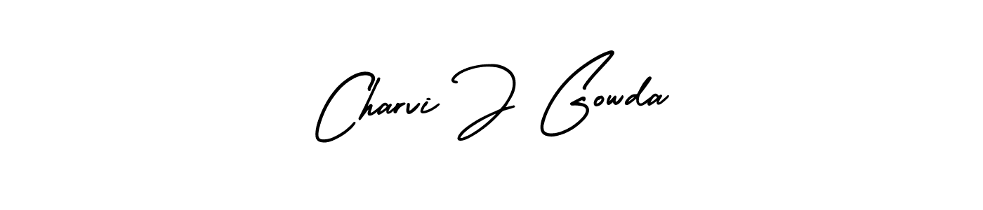 Check out images of Autograph of Charvi J Gowda name. Actor Charvi J Gowda Signature Style. AmerikaSignatureDemo-Regular is a professional sign style online. Charvi J Gowda signature style 3 images and pictures png