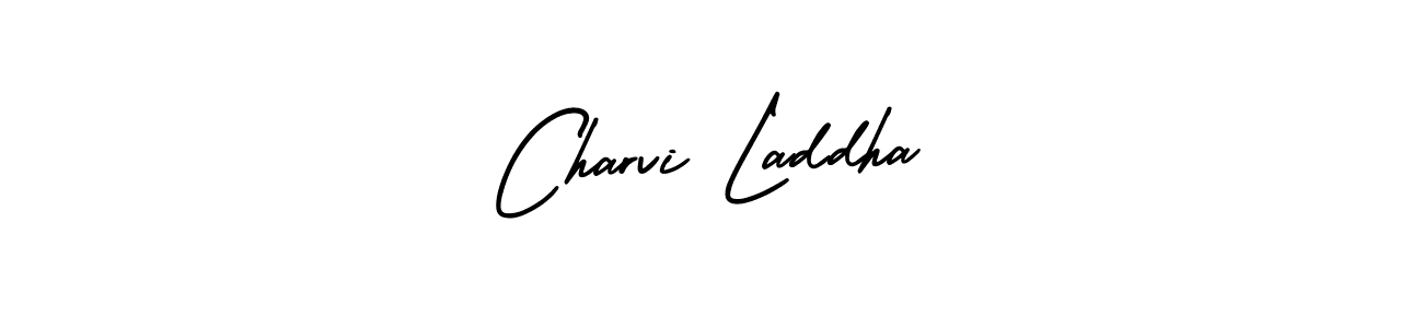 Make a beautiful signature design for name Charvi Laddha. Use this online signature maker to create a handwritten signature for free. Charvi Laddha signature style 3 images and pictures png