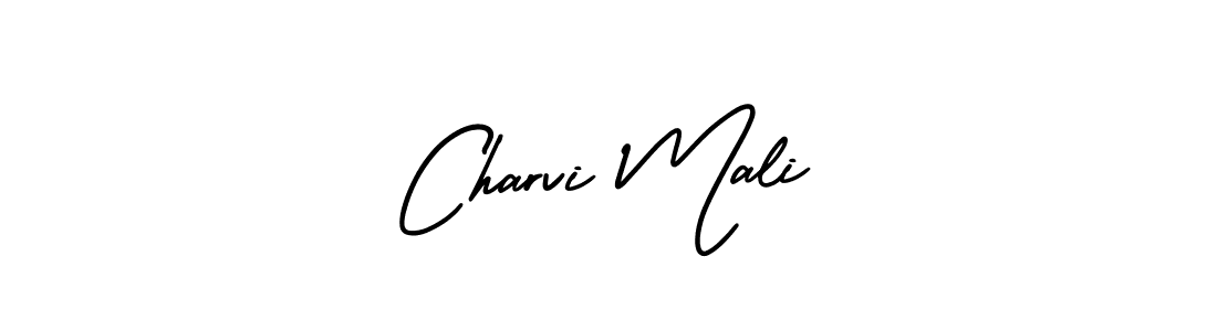 It looks lik you need a new signature style for name Charvi Mali. Design unique handwritten (AmerikaSignatureDemo-Regular) signature with our free signature maker in just a few clicks. Charvi Mali signature style 3 images and pictures png