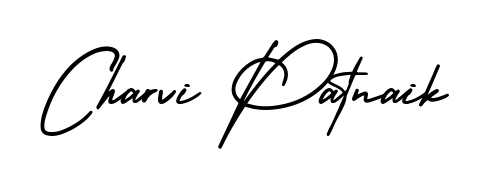 A classic penmanship look for Charvi Patnaik. The AmerikaSignatureDemo-Regular font brings timeless elegance and confidence to every signed document. Charvi Patnaik signature style 3 images and pictures png