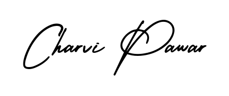 How to Draw Charvi Pawar signature style? AmerikaSignatureDemo-Regular is a latest design signature styles for name Charvi Pawar. Charvi Pawar signature style 3 images and pictures png