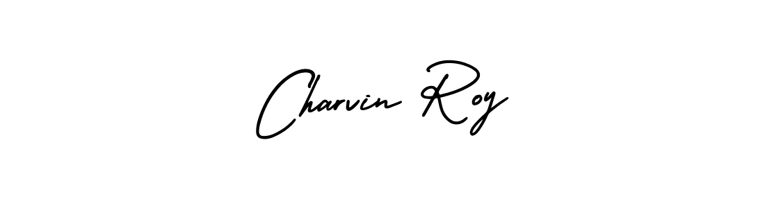Make a beautiful signature design for name Charvin Roy. Use this online signature maker to create a handwritten signature for free. Charvin Roy signature style 3 images and pictures png