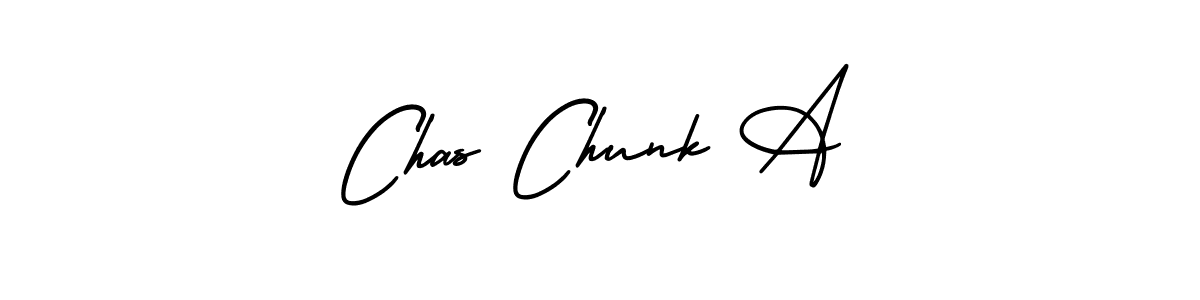 It looks lik you need a new signature style for name Chas Chunk A. Design unique handwritten (AmerikaSignatureDemo-Regular) signature with our free signature maker in just a few clicks. Chas Chunk A signature style 3 images and pictures png