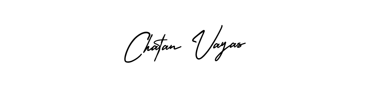 Design your own signature with our free online signature maker. With this signature software, you can create a handwritten (AmerikaSignatureDemo-Regular) signature for name Chatan Vayas. Chatan Vayas signature style 3 images and pictures png