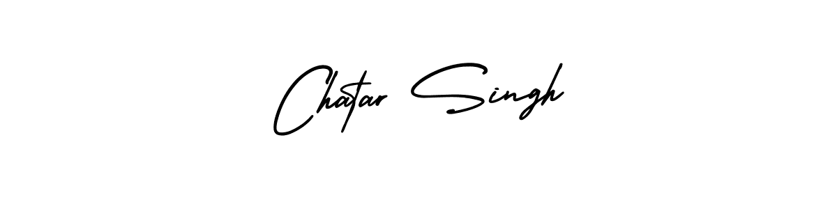It looks lik you need a new signature style for name Chatar Singh. Design unique handwritten (AmerikaSignatureDemo-Regular) signature with our free signature maker in just a few clicks. Chatar Singh signature style 3 images and pictures png