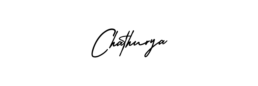 It looks lik you need a new signature style for name Chathurya. Design unique handwritten (AmerikaSignatureDemo-Regular) signature with our free signature maker in just a few clicks. Chathurya signature style 3 images and pictures png