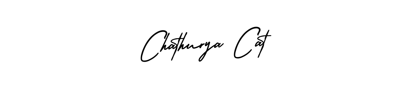 It looks lik you need a new signature style for name Chathurya Cat. Design unique handwritten (AmerikaSignatureDemo-Regular) signature with our free signature maker in just a few clicks. Chathurya Cat signature style 3 images and pictures png