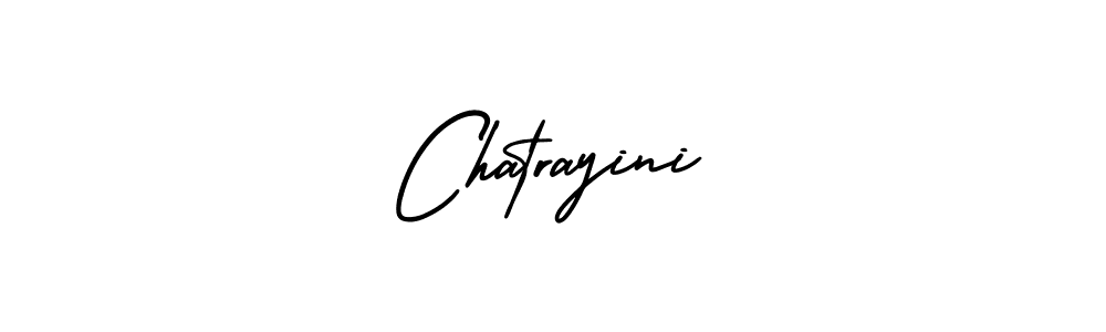 Design your own signature with our free online signature maker. With this signature software, you can create a handwritten (AmerikaSignatureDemo-Regular) signature for name Chatrayini. Chatrayini signature style 3 images and pictures png