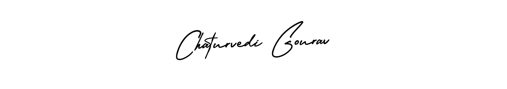 Also we have Chaturvedi Gourav name is the best signature style. Create professional handwritten signature collection using AmerikaSignatureDemo-Regular autograph style. Chaturvedi Gourav signature style 3 images and pictures png