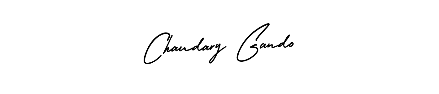 AmerikaSignatureDemo-Regular is a professional signature style that is perfect for those who want to add a touch of class to their signature. It is also a great choice for those who want to make their signature more unique. Get Chaudary Gando name to fancy signature for free. Chaudary Gando signature style 3 images and pictures png