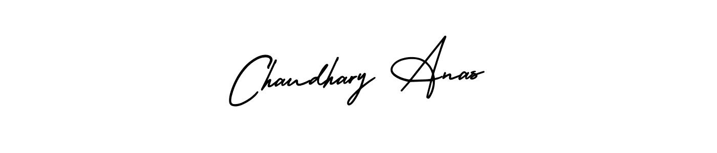 Also You can easily find your signature by using the search form. We will create Chaudhary Anas name handwritten signature images for you free of cost using AmerikaSignatureDemo-Regular sign style. Chaudhary Anas signature style 3 images and pictures png