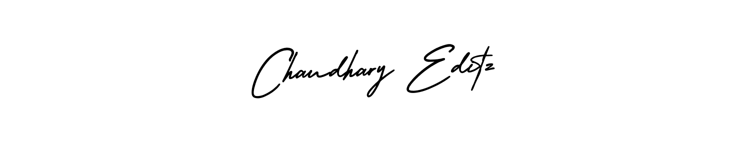 Make a beautiful signature design for name Chaudhary Editz. With this signature (AmerikaSignatureDemo-Regular) style, you can create a handwritten signature for free. Chaudhary Editz signature style 3 images and pictures png