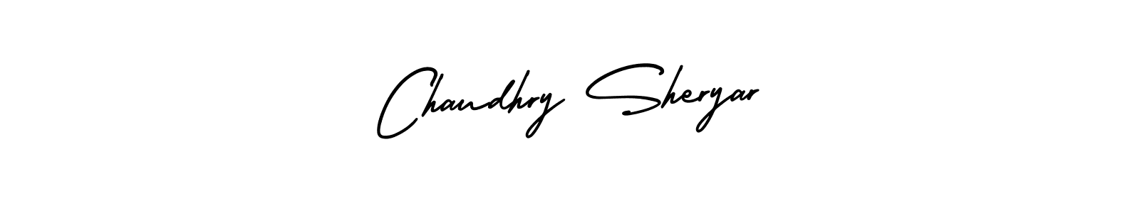 How to Draw Chaudhry Sheryar signature style? AmerikaSignatureDemo-Regular is a latest design signature styles for name Chaudhry Sheryar. Chaudhry Sheryar signature style 3 images and pictures png