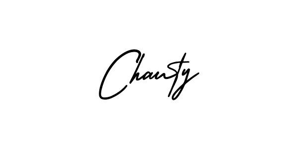 How to make Chauty signature? AmerikaSignatureDemo-Regular is a professional autograph style. Create handwritten signature for Chauty name. Chauty signature style 3 images and pictures png