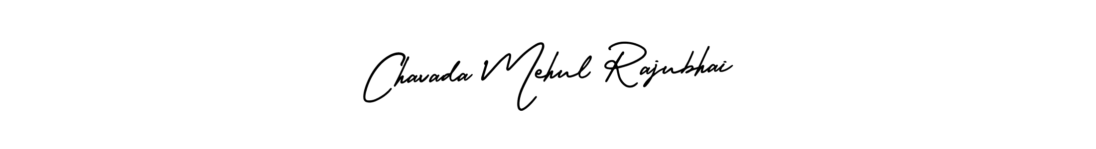 Chavada Mehul Rajubhai stylish signature style. Best Handwritten Sign (AmerikaSignatureDemo-Regular) for my name. Handwritten Signature Collection Ideas for my name Chavada Mehul Rajubhai. Chavada Mehul Rajubhai signature style 3 images and pictures png
