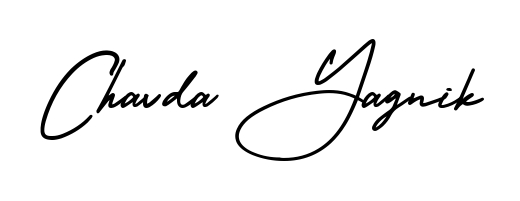 Download transparent PNG signature for name Chavda Yagnik styled with AmerikaSignatureDemo-Regular font. Ready to paste directly into PDF and Word agreements. Chavda Yagnik signature style 3 images and pictures png