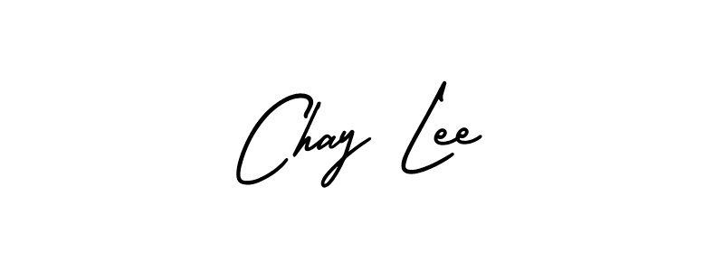 Make a beautiful signature design for name Chay Lee. With this signature (AmerikaSignatureDemo-Regular) style, you can create a handwritten signature for free. Chay Lee signature style 3 images and pictures png