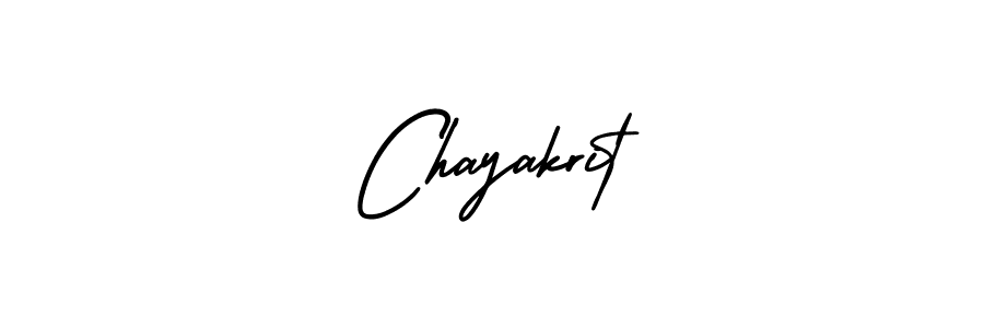 Chayakrit stylish signature style. Best Handwritten Sign (AmerikaSignatureDemo-Regular) for my name. Handwritten Signature Collection Ideas for my name Chayakrit. Chayakrit signature style 3 images and pictures png