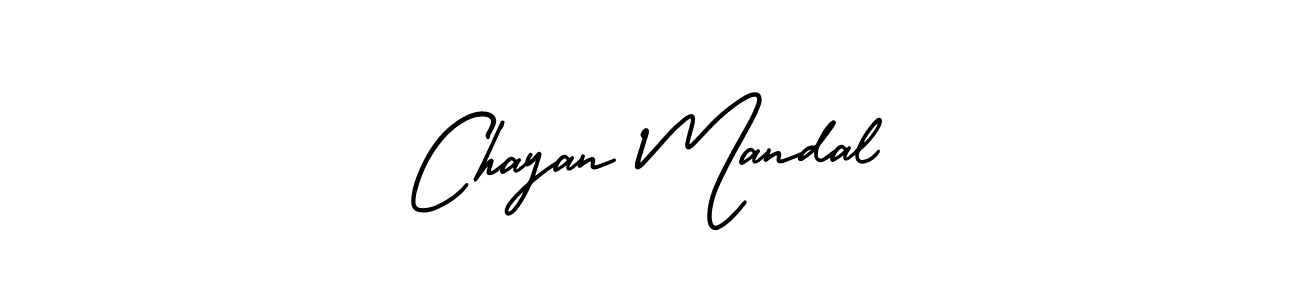 How to make Chayan Mandal signature? AmerikaSignatureDemo-Regular is a professional autograph style. Create handwritten signature for Chayan Mandal name. Chayan Mandal signature style 3 images and pictures png