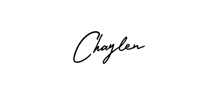 How to make Chaylen signature? AmerikaSignatureDemo-Regular is a professional autograph style. Create handwritten signature for Chaylen name. Chaylen signature style 3 images and pictures png