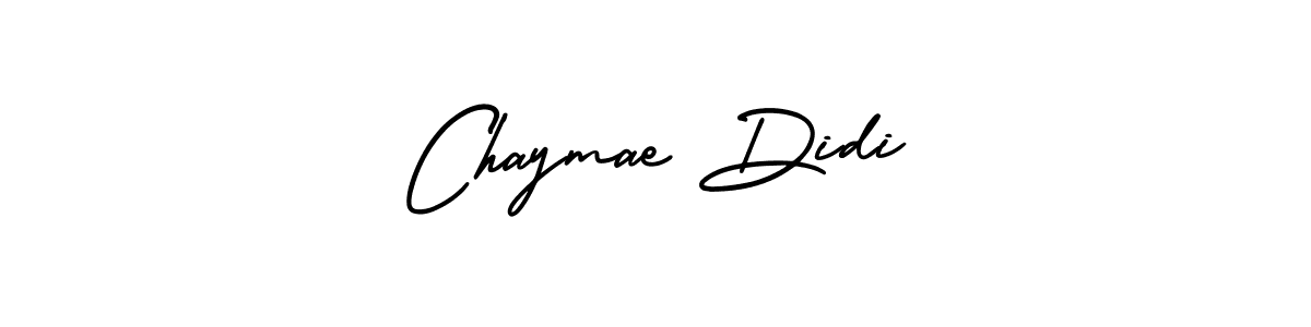 It looks lik you need a new signature style for name Chaymae Didi. Design unique handwritten (AmerikaSignatureDemo-Regular) signature with our free signature maker in just a few clicks. Chaymae Didi signature style 3 images and pictures png