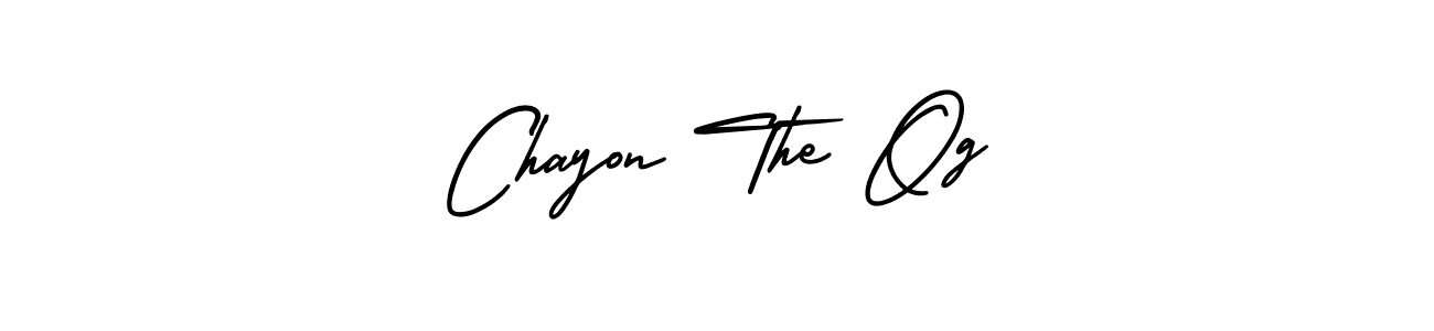 Also we have Chayon The Og name is the best signature style. Create professional handwritten signature collection using AmerikaSignatureDemo-Regular autograph style. Chayon The Og signature style 3 images and pictures png