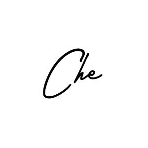 Create a beautiful signature design for name Che. With this signature (AmerikaSignatureDemo-Regular) fonts, you can make a handwritten signature for free. Che signature style 3 images and pictures png