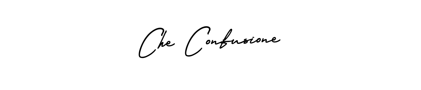 Best and Professional Signature Style for Che Confusione. AmerikaSignatureDemo-Regular Best Signature Style Collection. Che Confusione signature style 3 images and pictures png