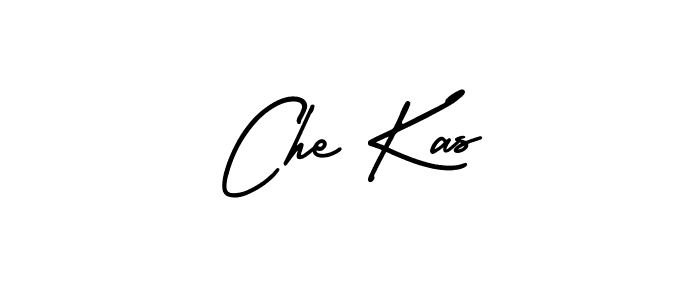 How to make Che Kas name signature. Use AmerikaSignatureDemo-Regular style for creating short signs online. This is the latest handwritten sign. Che Kas signature style 3 images and pictures png