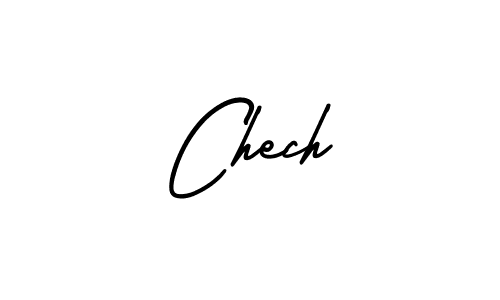 You should practise on your own different ways (AmerikaSignatureDemo-Regular) to write your name (Chech) in signature. don't let someone else do it for you. Chech signature style 3 images and pictures png