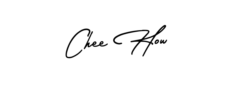 How to make Chee How signature? AmerikaSignatureDemo-Regular is a professional autograph style. Create handwritten signature for Chee How name. Chee How signature style 3 images and pictures png