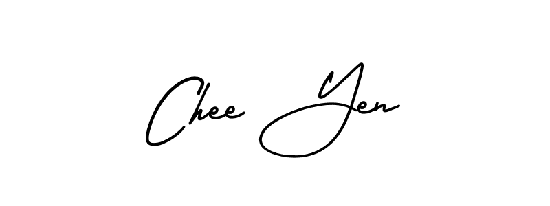 Create a beautiful signature design for name Chee Yen. With this signature (AmerikaSignatureDemo-Regular) fonts, you can make a handwritten signature for free. Chee Yen signature style 3 images and pictures png