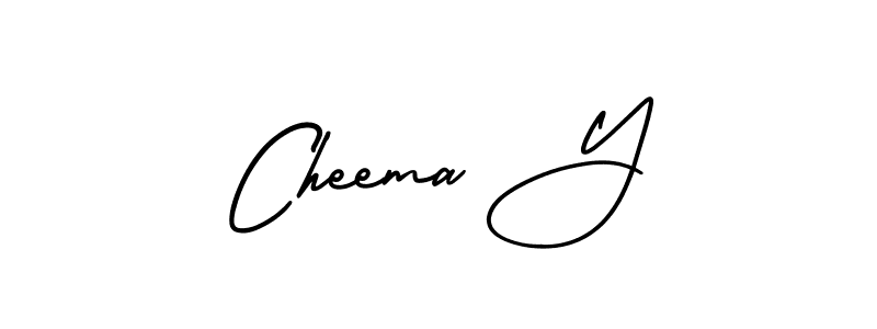 This is the best signature style for the Cheema Y name. Also you like these signature font (AmerikaSignatureDemo-Regular). Mix name signature. Cheema Y signature style 3 images and pictures png