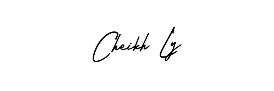 Best and Professional Signature Style for Cheikh Ly. AmerikaSignatureDemo-Regular Best Signature Style Collection. Cheikh Ly signature style 3 images and pictures png