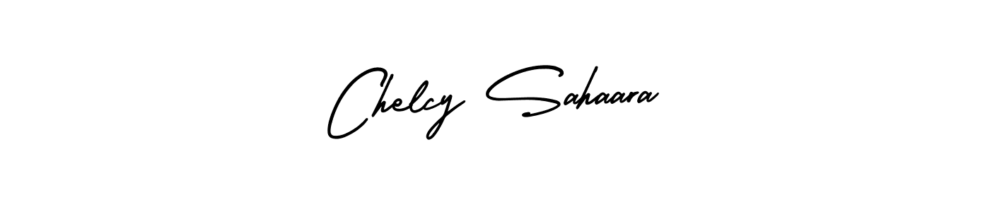 How to Draw Chelcy Sahaara signature style? AmerikaSignatureDemo-Regular is a latest design signature styles for name Chelcy Sahaara. Chelcy Sahaara signature style 3 images and pictures png