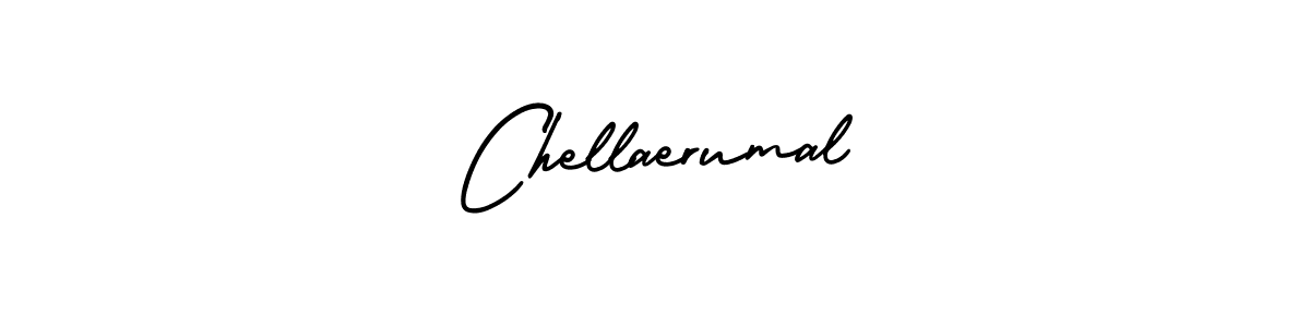 Chellaerumal stylish signature style. Best Handwritten Sign (AmerikaSignatureDemo-Regular) for my name. Handwritten Signature Collection Ideas for my name Chellaerumal. Chellaerumal signature style 3 images and pictures png