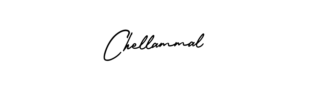 How to make Chellammal signature? AmerikaSignatureDemo-Regular is a professional autograph style. Create handwritten signature for Chellammal name. Chellammal signature style 3 images and pictures png