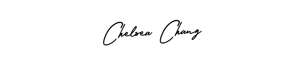 Create a beautiful signature design for name Chelsea Chang. With this signature (AmerikaSignatureDemo-Regular) fonts, you can make a handwritten signature for free. Chelsea Chang signature style 3 images and pictures png