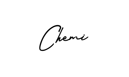 Also we have Chemi name is the best signature style. Create professional handwritten signature collection using AmerikaSignatureDemo-Regular autograph style. Chemi signature style 3 images and pictures png
