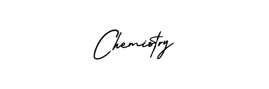 Design your own signature with our free online signature maker. With this signature software, you can create a handwritten (AmerikaSignatureDemo-Regular) signature for name Chemistry. Chemistry signature style 3 images and pictures png