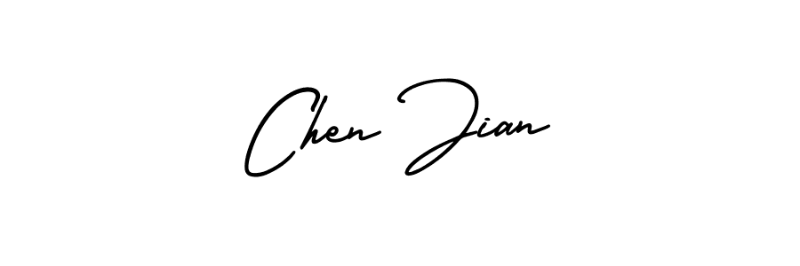 Create a beautiful signature design for name Chen Jian. With this signature (AmerikaSignatureDemo-Regular) fonts, you can make a handwritten signature for free. Chen Jian signature style 3 images and pictures png