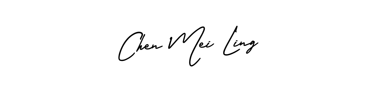 How to make Chen Mei Ling signature? AmerikaSignatureDemo-Regular is a professional autograph style. Create handwritten signature for Chen Mei Ling name. Chen Mei Ling signature style 3 images and pictures png